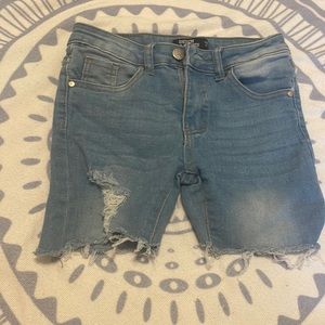 Cut off Girls Jean Shorts 6x